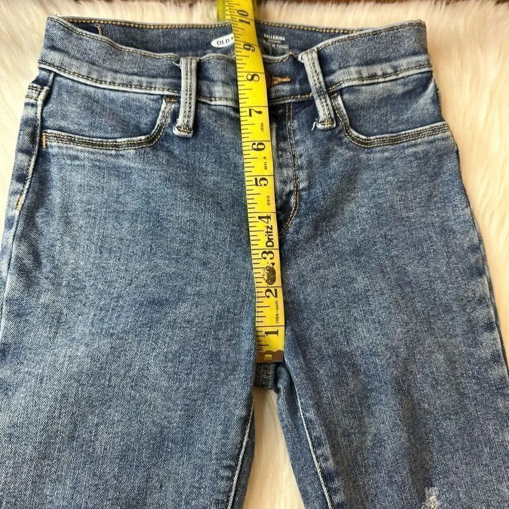 Old Navy Distressed Ballerina Jeggings Size 12